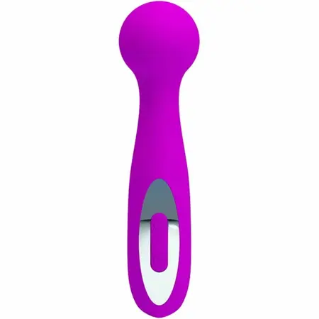 Pretty Love Wade Rechargeable Lilac Massager 12 Modes 15cm Silicone