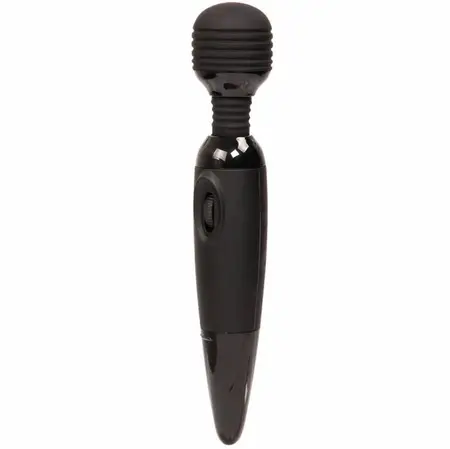 Baile Power Compact Massager Black - Ergonomic Silicone Design