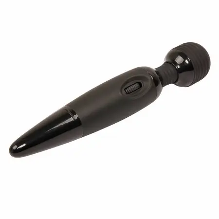 Baile Power Compact Massager Black - Ergonomic Silicone Design