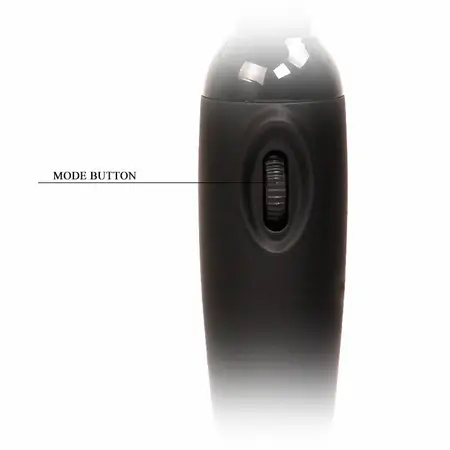 Baile Power Compact Massager Black - Ergonomic Silicone Design