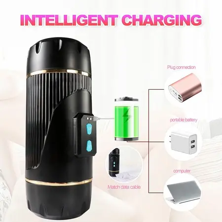 SHEQU KAY Dual-Entry Intimate Device with Dual Vibration System, TPE