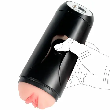 SHEQU Fanny Intimate Machine with Vibration - Anatomical Silicone Model