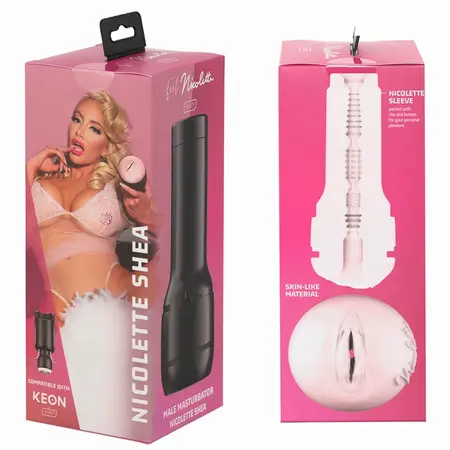 Kiiroo KEON Interactive Intimate Device + Feel Stroker & Aqua Lubricant 50ml
