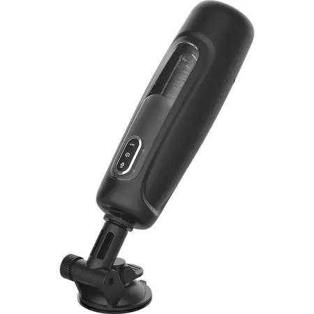 JAMYJOB Tornado 360 Tech Stroker with Rotating & Thrusting System, Black