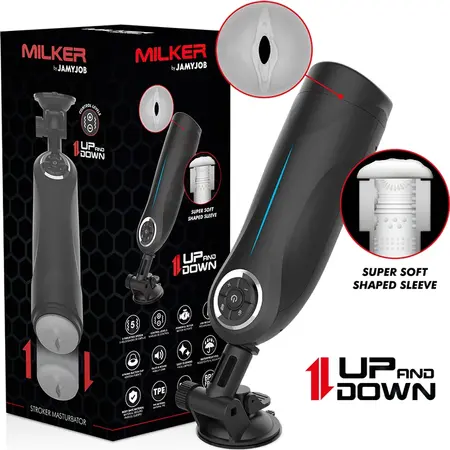 Jamyjob Milker Intimate Machine Up & Down Motion Waterproof TPE