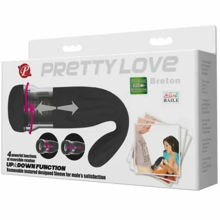 Pretty Love Breton Rechargeable Intimate Machine with Rotating System
