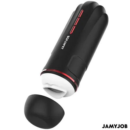 Jamyjob Megabite Intimate Device Automatic 5 Modes Black-Red USB Waterproof
