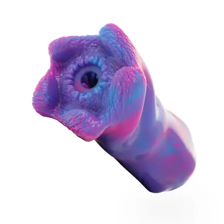 EPIC Thetis Cyclops Silikonska intimna mašina, ergonomski dizajn, 200mm, plava