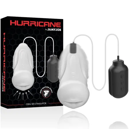 Jamyjob Hurricane Intimni simulator talasa 7 vibracija i 7 načina usisavanja USB