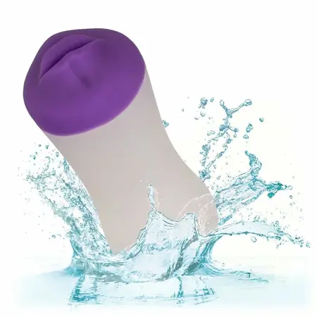 CalExotics Dual-Density intimna mašina Deep Grip 17.75cm TPE Crna