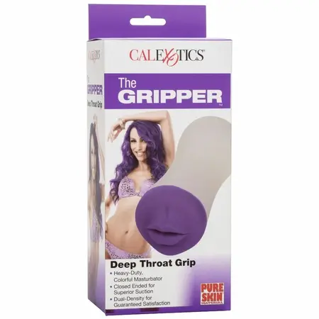 CalExotics Dual-Density intimna mašina Deep Grip 17.75cm TPE Crna