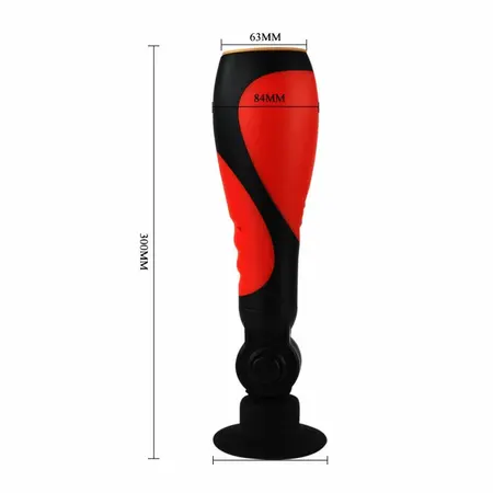 Baile Oral Sex Lover 30V Intimate Device with Suction Cup Adapter