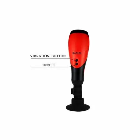 Baile Oral Sex Lover 30V Intimate Device with Suction Cup Adapter