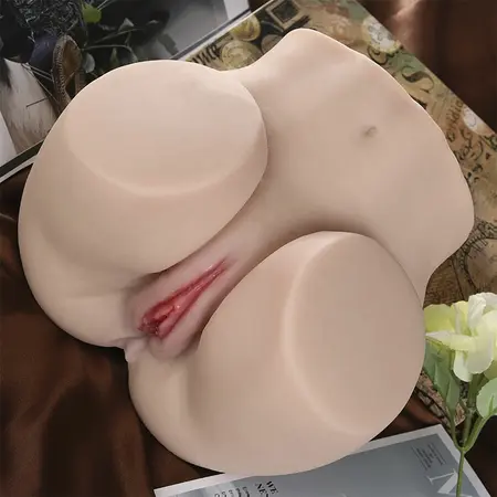 XISE Olga Anatomical Multi-Channel Intimate Device, TPE, Natural Size