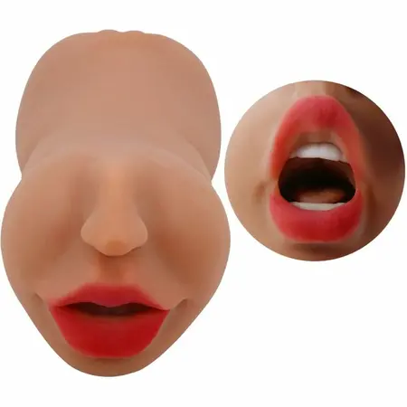 CRAZY BULL Zoey Dual-Entry Intimate Machine Flesh TPR, Double Channel