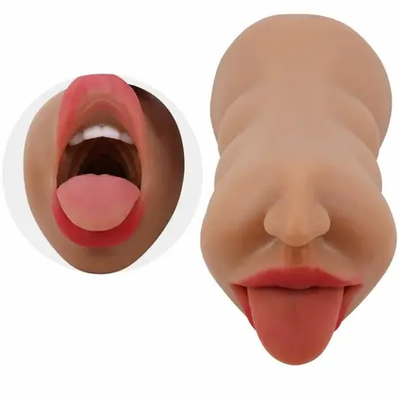 Crazy Bull Sarah Dual-Channel Intimate Machine TPR Flesh BM-009240N-1