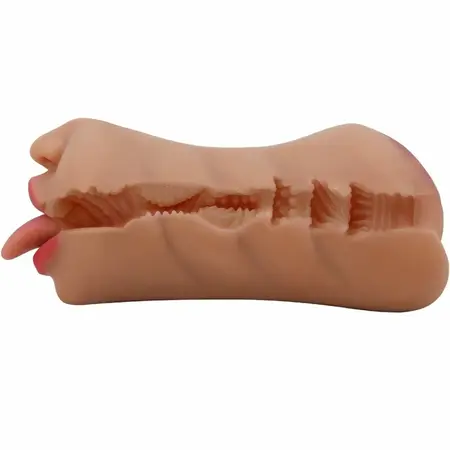 Crazy Bull Sarah Dual-Channel Intimate Machine TPR Flesh BM-009240N-1