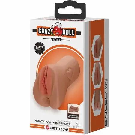 CRAZY BULL BM-009238N-1A Anatomical Double-Entry Intimate Machine, TPR, Heart Detail