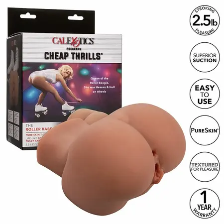 CalExotics The Roller Babe Dvostruki Ulaz Intimni Sistem Flesh 1.1kg