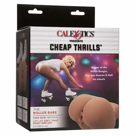 CalExotics The Roller Babe Dvostruki Ulaz Intimni Sistem Flesh 1.1kg