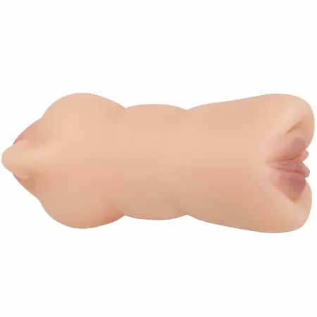 Crazy Bull Zoey Dual Channel Intimate Machine Flesh Soft TPR Waterproof