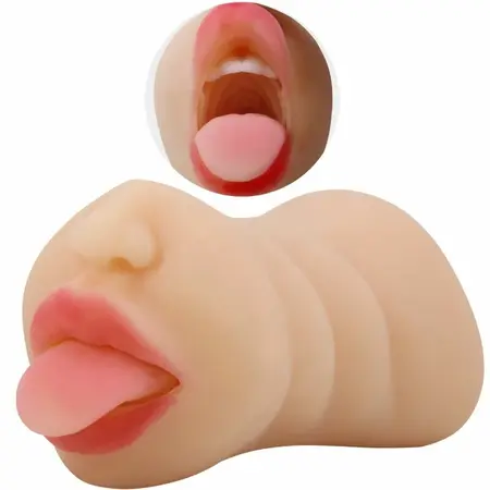 Crazy Bull Sarah Dual-Channel Intimate Machine Flesh TPR Waterproof