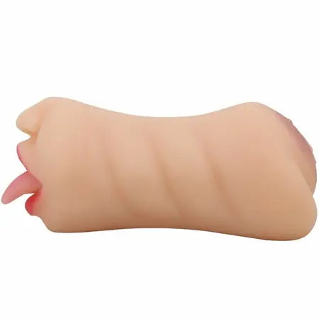 Crazy Bull Sarah Dual-Channel Intimate Machine Flesh TPR Waterproof