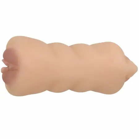 Crazy Bull Sarah Dual-Channel Intimate Machine Flesh TPR Waterproof