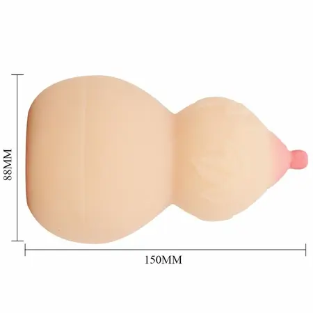 Crazy Bull Calabash Ergonomski TPR Intimni Uređaj Flesh Boja