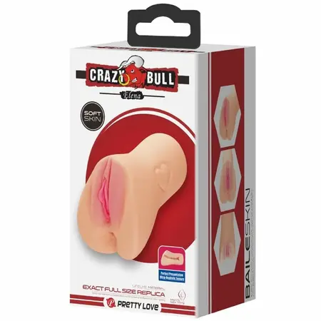 Crazy Bull Elena Anatomical Intimate Machine TPR Flesh Color