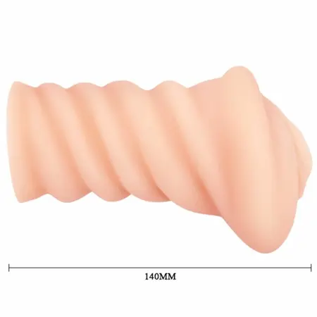 Crazy Bull Compact Intimate Machine TPR Waterproof Flesh-Tone