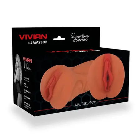 Jamyjob Signature Vivian anatomska intimna mašina, TPR, 16 cm