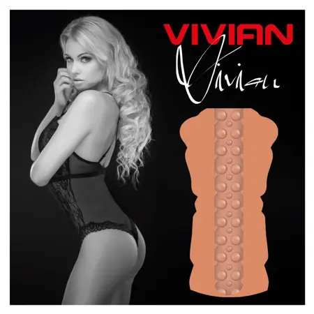 Jamyjob Signature Vivian anatomska intimna mašina, TPR, 16 cm