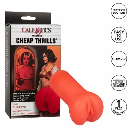 CalExotics Cheap Thrills She Devil intimni kompaktni uređaj, 14cm