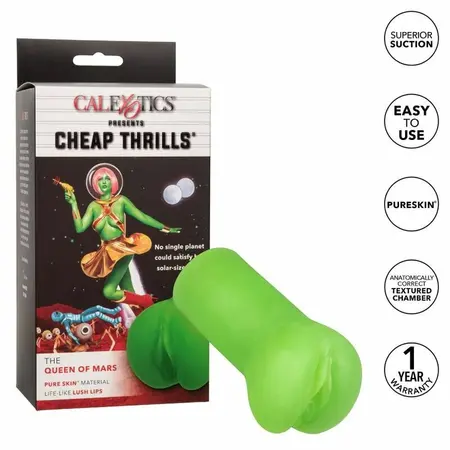 CalExotics Cheap Thrills The Queen of Mars intimni stimulacioni uređaj, 14cm