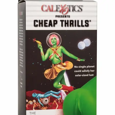 CalExotics Cheap Thrills The Queen of Mars intimni stimulacioni uređaj, 14cm