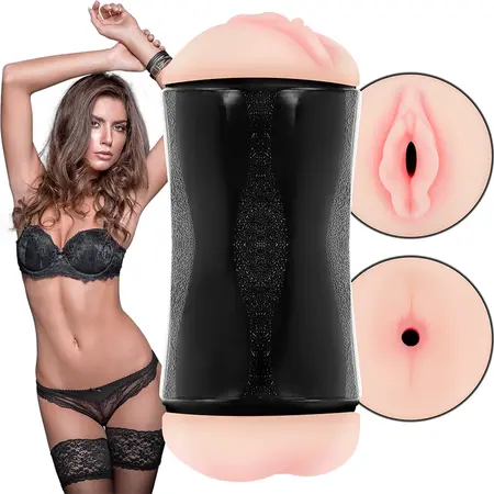 Jamyjob Randy Double Entry intimni uređaj, TPE, 15cm, lako čišćenje