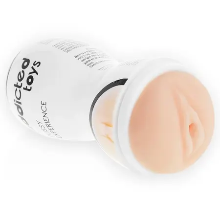 Addicted Toys Intim Rukav Model – Mekani TPR, Oblik Vagine, Kompaktna Veličina