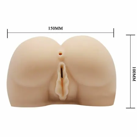 Baile Intimate Torso Model with Dual Vibration & Audio, Natural Finish