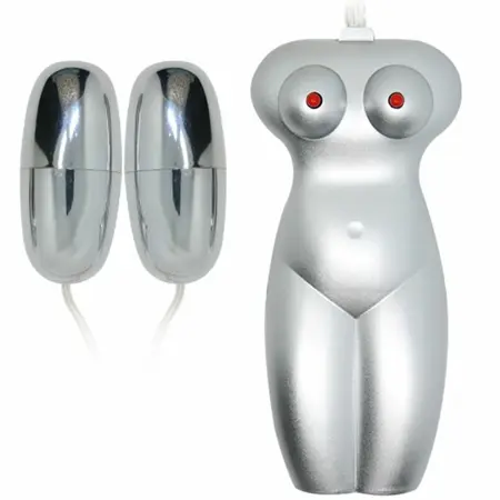 Baile Intimate Torso Model with Dual Vibration & Mesh Texture, Natural Tone