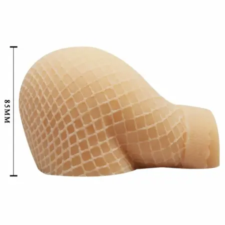 Baile Intimate Torso Model with Dual Vibration & Mesh Texture, Natural Tone