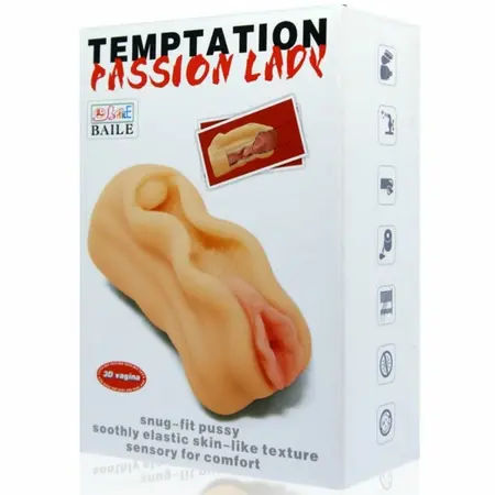 Baile Mini Intimate Device Compact TPR Soft Touch Textured Tunnel