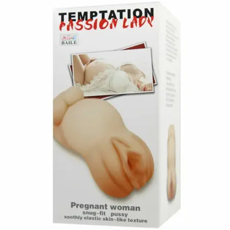 Baile Temptation Passion Lady Compact Intimni Uređaj - TPR, Teksturiran, Mini Veličina