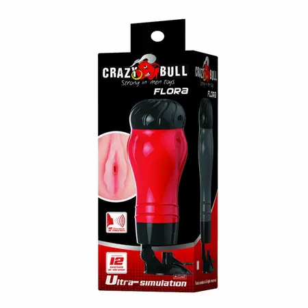 Crazy Bull Flora Intimna Mašina sa Glasom i 12 Režima Vibracije, 28cm