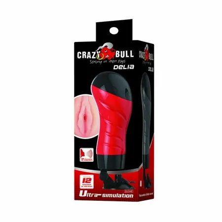 Crazy Bull Intimate Machine Base 12 Modes with Voice Function 28.3cm