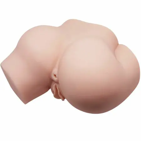 Crazy Bull Intimate Silicone Torso with Dual Channel & Vibration, Large