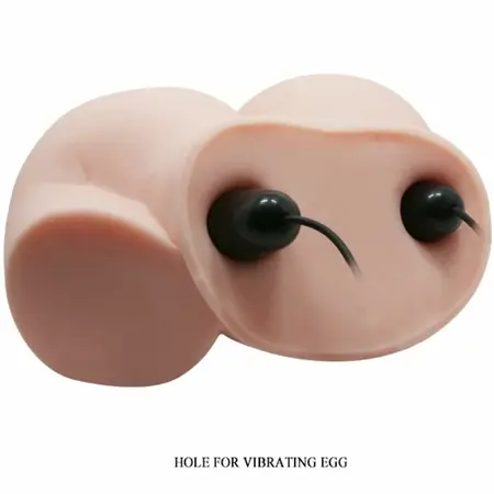 Crazy Bull Intimate Silicone Torso with Dual Channel & Vibration, Large