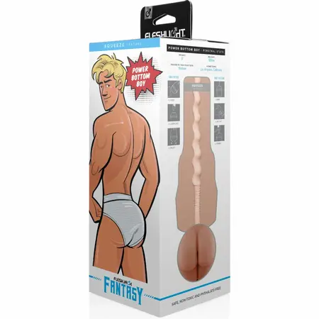 Fleshlight Fantasy Power Bottom Boy Model - Anatomski Intimni Uređaj Plavi