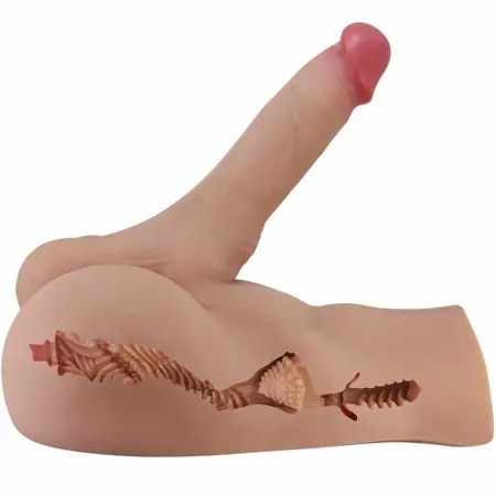 CRAZY BULL Rhyne Back Anatomical Model Bendable TPE Large Size