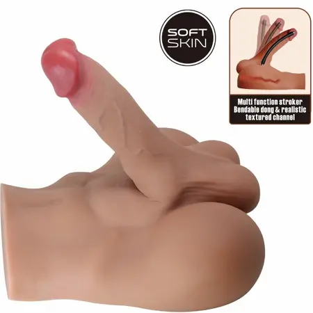 CRAZY BULL Rhyne Back Anatomical Model Bendable TPE Large Size